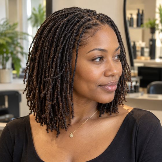Shoulder-length twists